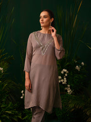 Silva Shimmer Kurti Set
