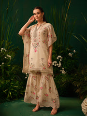 Riwaaz Floral Sharara Set