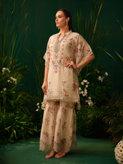 Riwaaz Floral Sharara Set