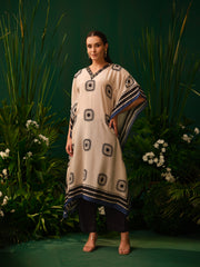 Tanya Mono Kaftan Kurti Set