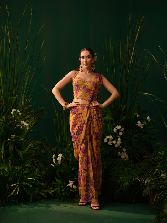 Mirel Drape Saree