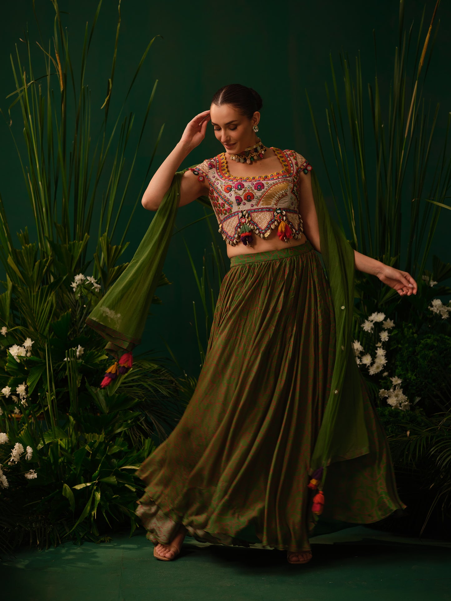 Vanaja Lehenga Set