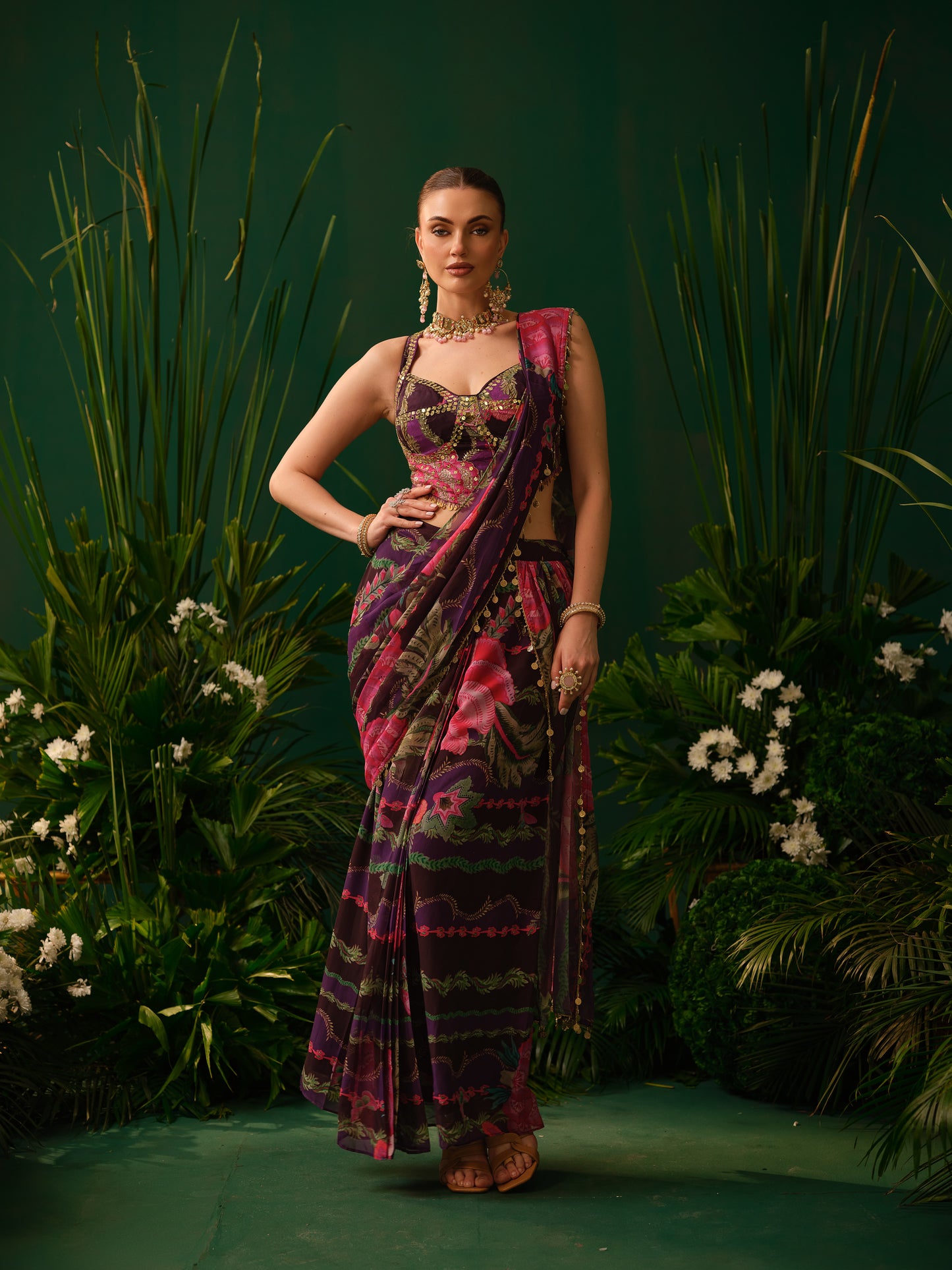 Ovara Drape Saree