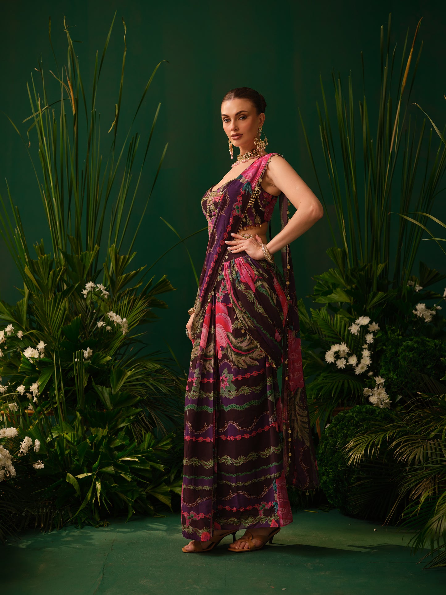 Ovara Drape Saree